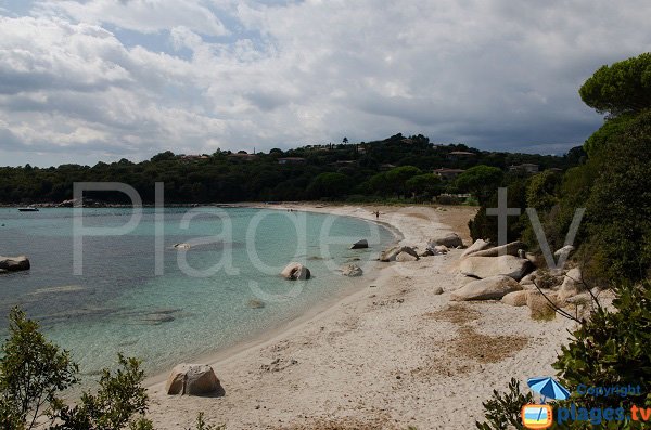 Capicciola beach in Ste Lucie de Porto Vecchio - Corsica