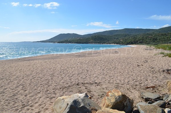 Plage de Capicciolo à Olmeto - Corse