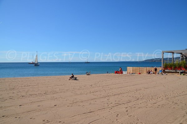 Plages privées à Fréjus - Zone capitole