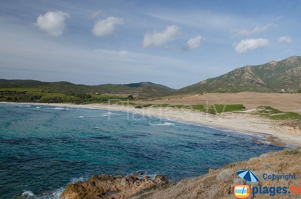 Capo di Feno vue depuis le sentier du littoral - Ajaccio