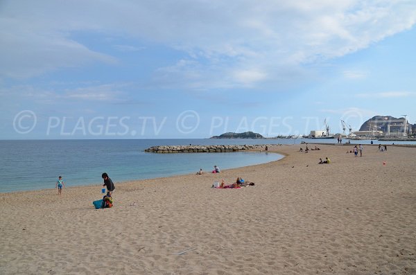 Foto della spiaggia dei Capucins à La Ciotat