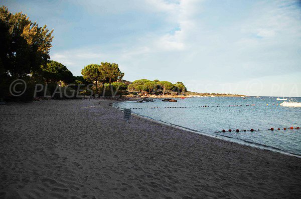 Plage Nord de Caramontinu