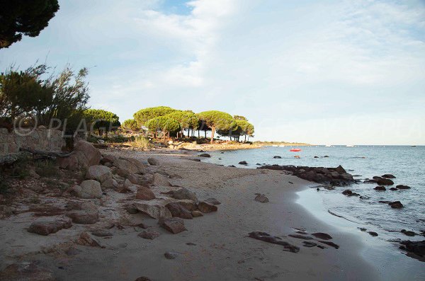 Partie nord de la plage de Caramontinu - Corse du Sud