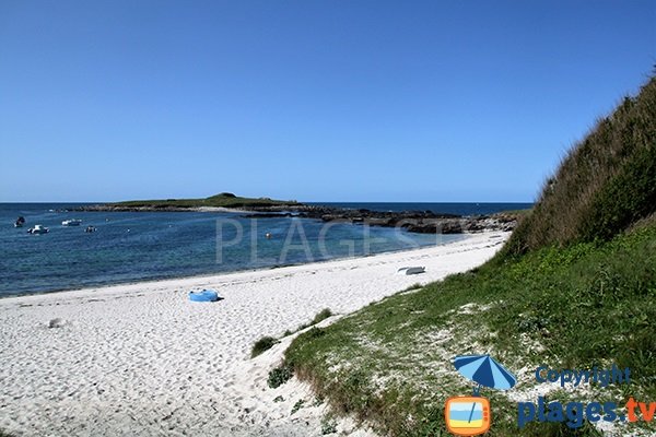 Photo de la crique Le Carn à Ploudalmézeau - Bretagne