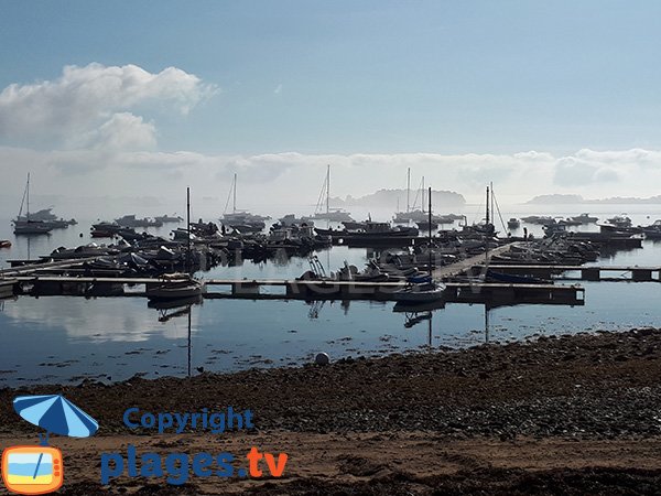 Port d'Arradon en Bretagne