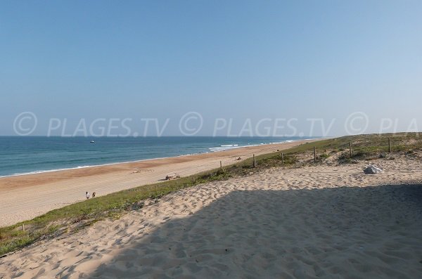 Photo of Casernes beach in Seignosse - Naturism area