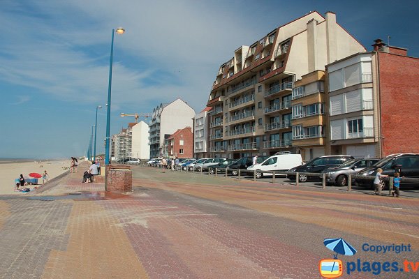 Spiaggia a nord di Bray Dunes