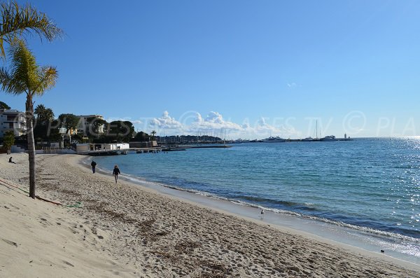 Spiaggia dietro il casinò di Juan les Pins