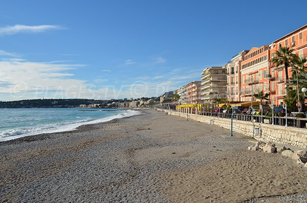 Plage du Casino à Menton