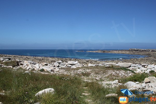 Côte Rocheuse sur l'ile grande