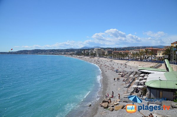 Le Castel Plage à Nice