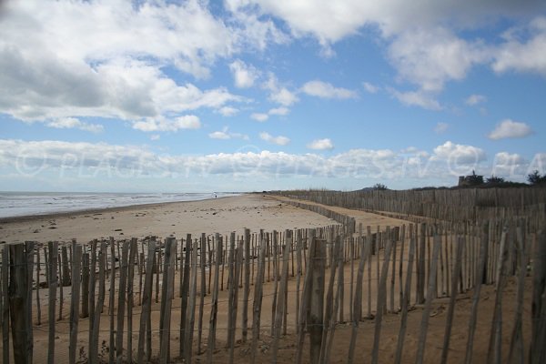 Spiaggia del Castellas a Sète in Francia