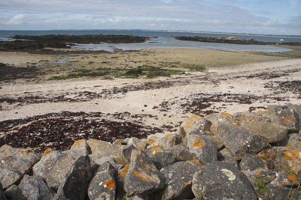 Plage dans la baie de Castouillet - Le Croisic