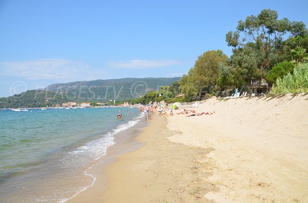 Cavaliere beach in the Cape Negre area - France