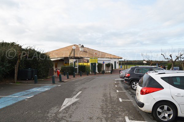 Parking de la plage des Cavaliers à Anglet