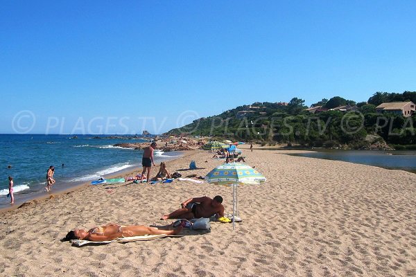 Ovu Santu beach in Corsica