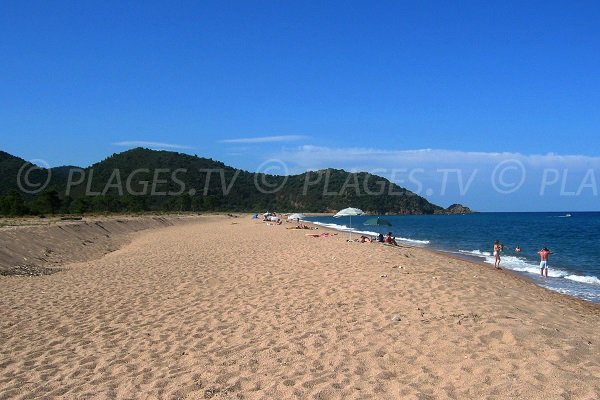 Foto della spiaggia dell'Ovu Santu - Corsica