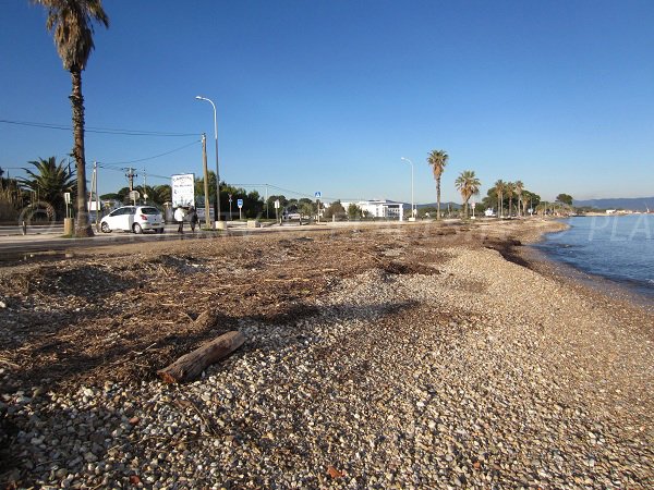 Plage du Ceinturon à Hyères