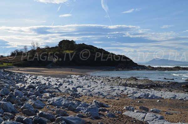 Plage de Cenitz du côté de St Jean de Luz