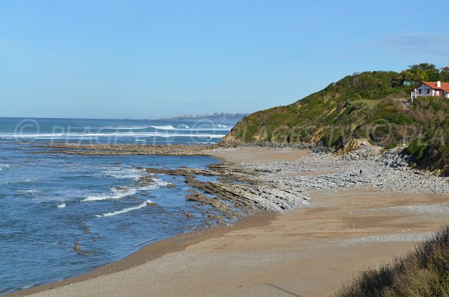 Plage de Cénitz à Guéthary