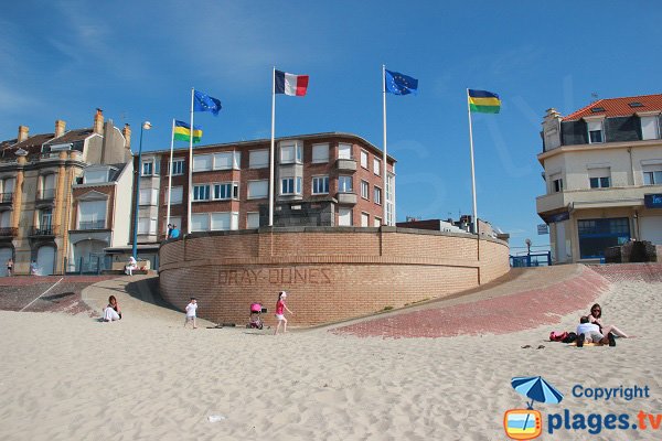 Photo of the Central beach in Bray-Dunes - France