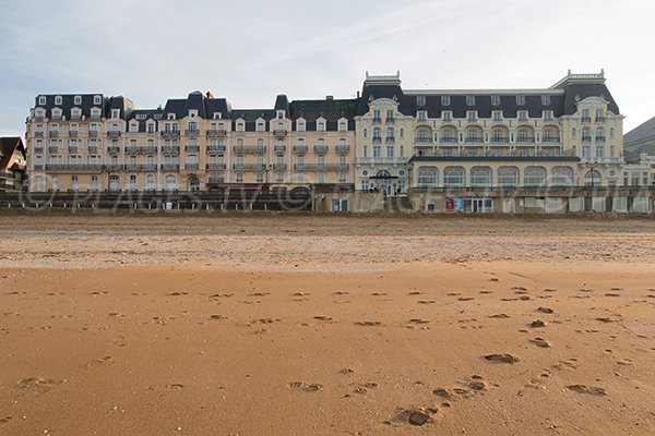 Casino of Cabourg from the beach