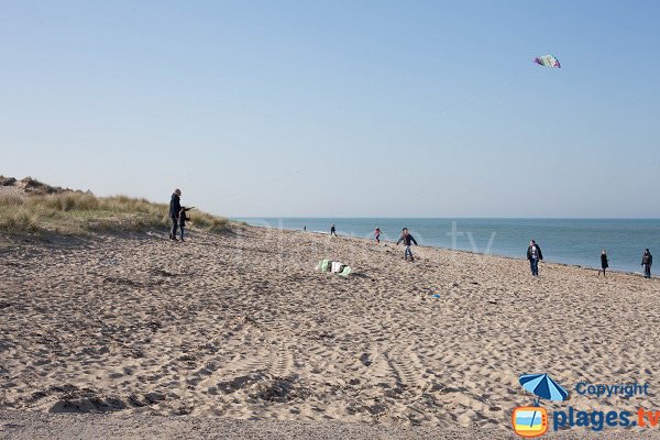 Beach in Gouville sur Mer