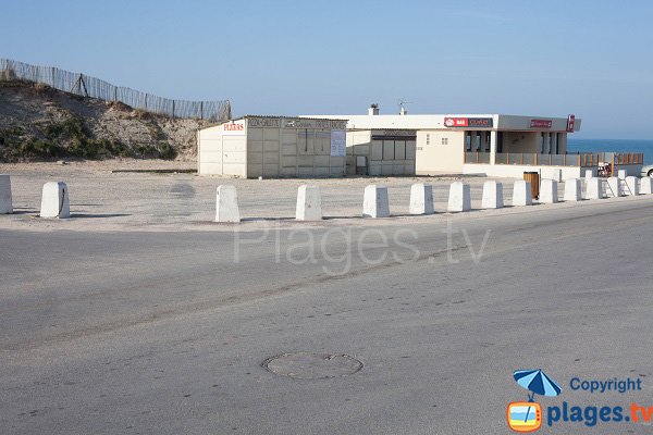 Restaurant sur la plage de Gouville