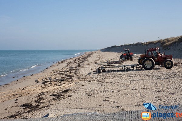 Photo de la plage de Gouville sur Mer