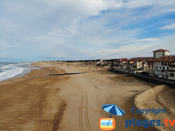 Photo de la plage du centre d'Hossegor