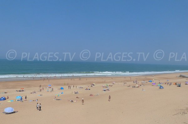 Photo de la plage de Labenne dans les Landes