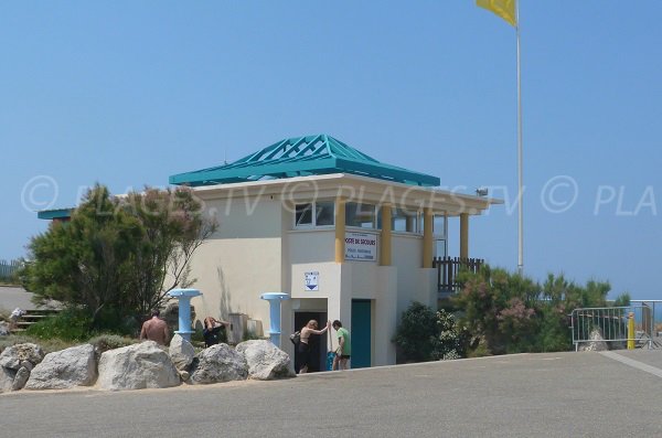 Poste de secours de la plage de Labenne Océan