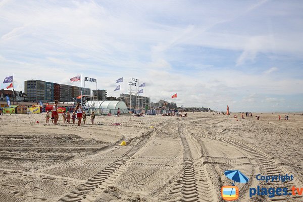 Area for children on the beach  - Le Touquet