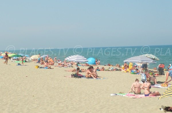 Photo de la plage de Sainte Marie dans le 66