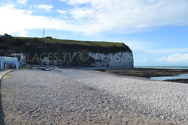 Photo de la plage d'Yport