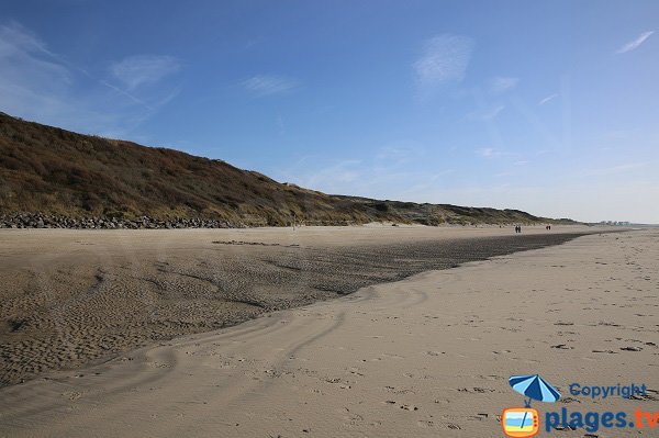 Plage à Equihen