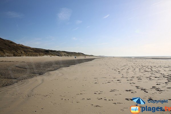 Foto della spiaggia a Equihen - Francia