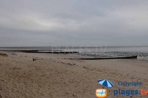 Plage dans le centre de Les Moutiers en Retz