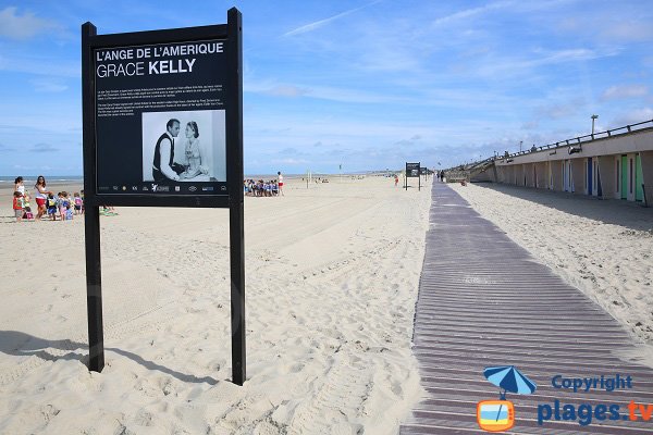 Badekabinen und Promenade in Le Touquet