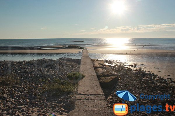 Plage sud de Wimereux - Nord