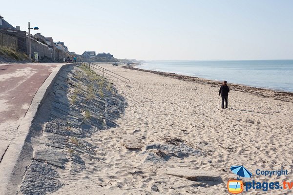 Photo de la plage de Pirou