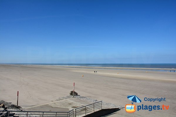 Beach in the center of Quend - South Zone