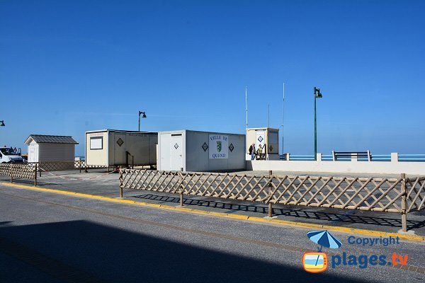 First aid station in Quend-Plage