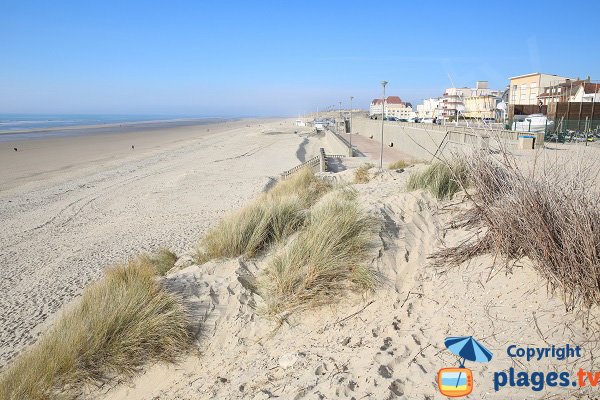 Photo de la plage de Stella-Plage dans le Nord