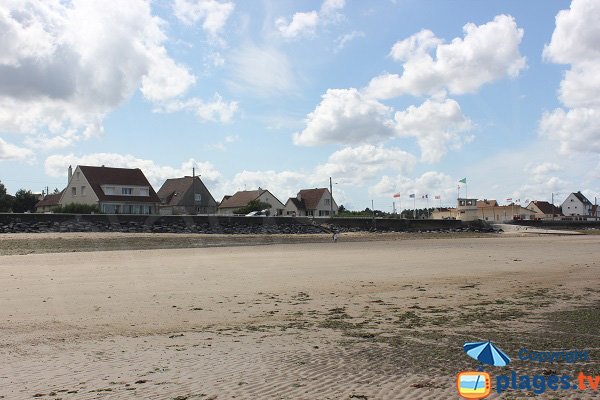 Beach of Ver sur Mer - Calvados - France