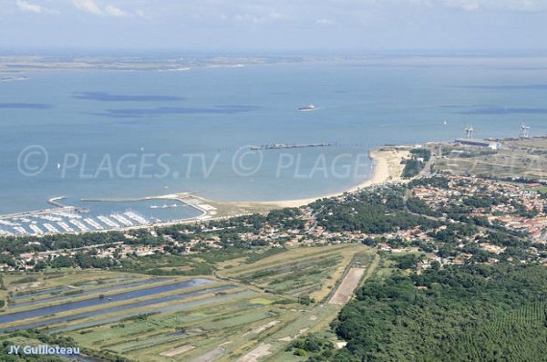 Photo de la plage de la Chambrette au Verdon sur Mer