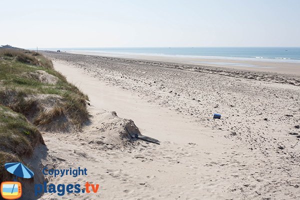 Plage du Champ à Bretteville sur Ay - 50