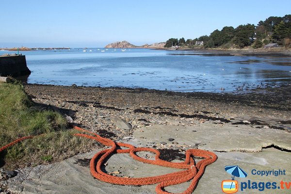 Cale du chantier naval de Plougasnou