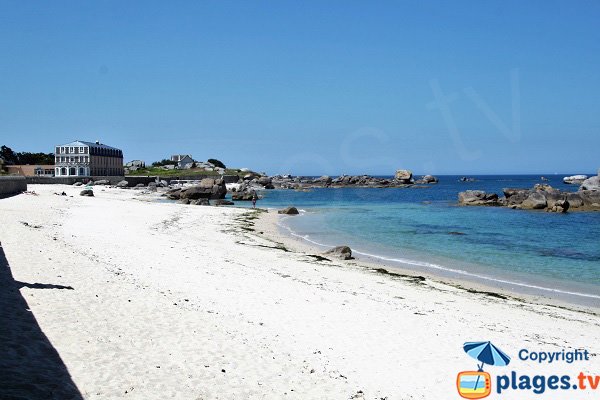 Strand Les Chardons Bleus in Brignogan