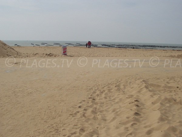 Plage publique des Chardons de La Faute